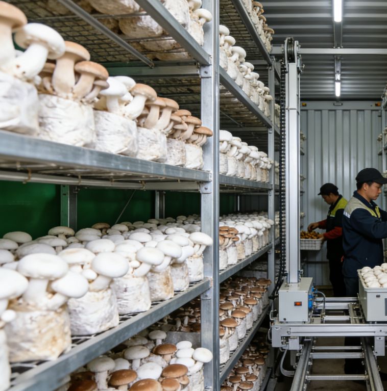 Mushroom Spawn Bag - Automatyczny rozpylacz mgiełki do uprawy grzybów,