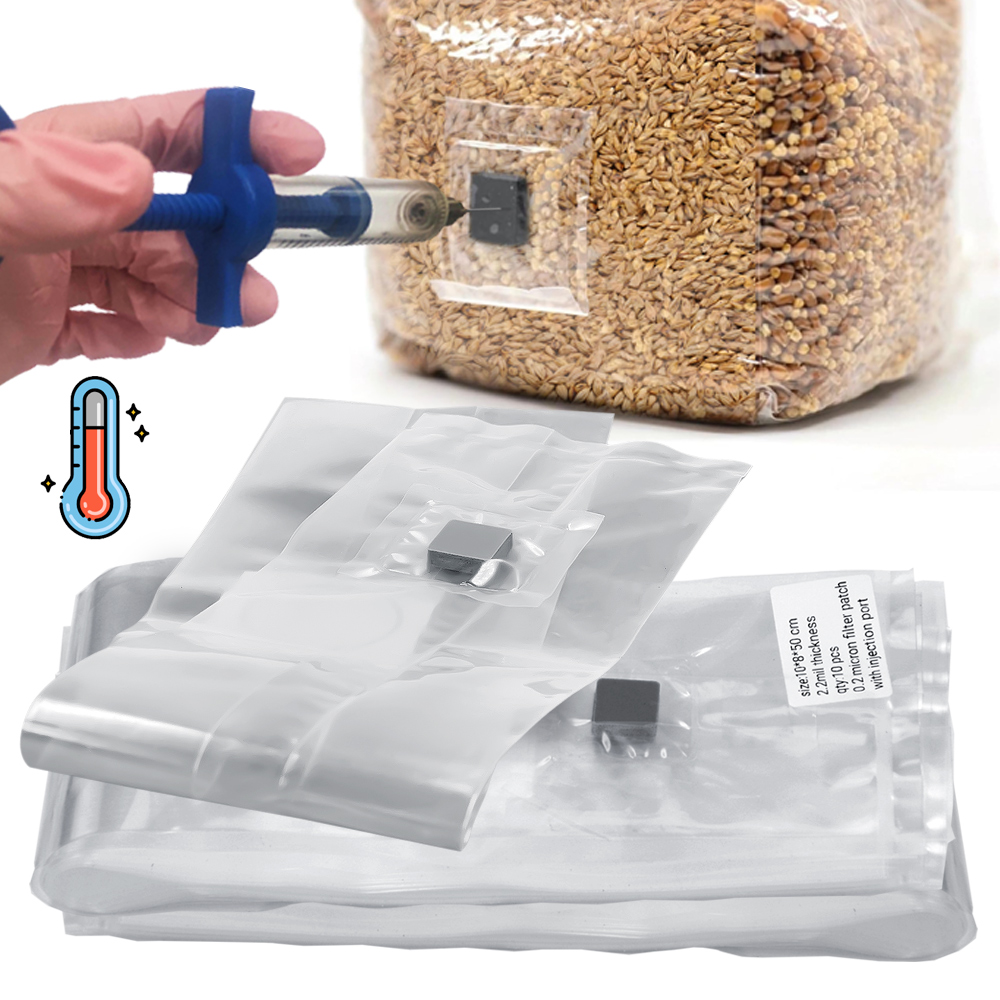 Mushroom Spawn Bag - PP 6-milowy sterylizowany worek na ziarno