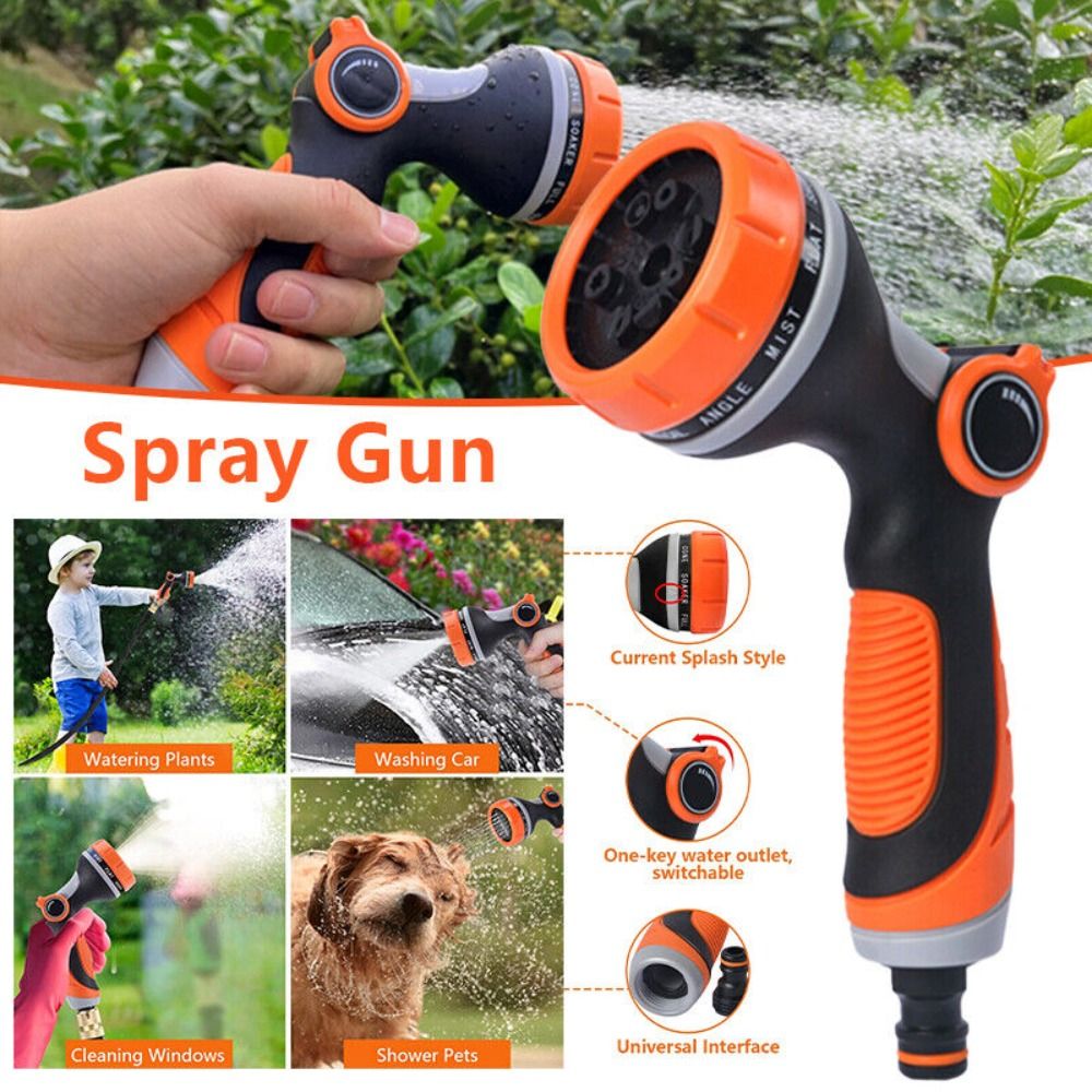Gardena Hose Comfort - Wielofunkcyjny wąż ogrodowy z 10-wzorem Dysza