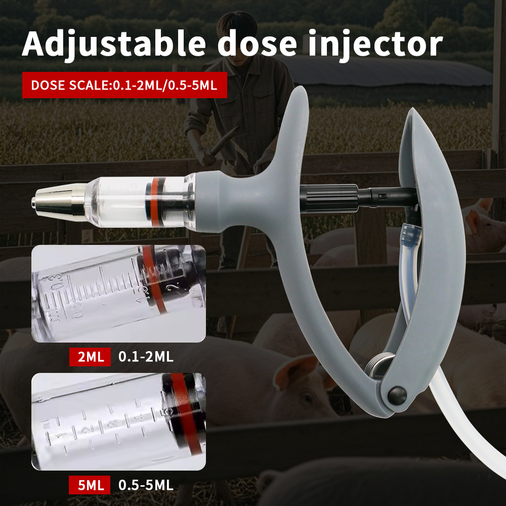 Chicken Nipple Drinker - 1 szt. 2ml / 5ml Strzykawka