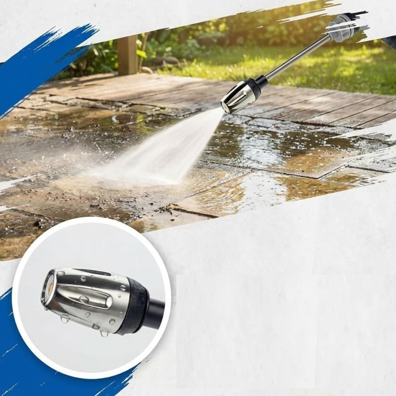 Gardena Hose Comfort - M76E Mocna myjka ciśnieniowa, odpowiednia do