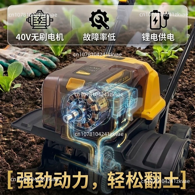 Bezszczotkowy mikrokultywator  – Soil Tilling Cultivator recenzja i cena