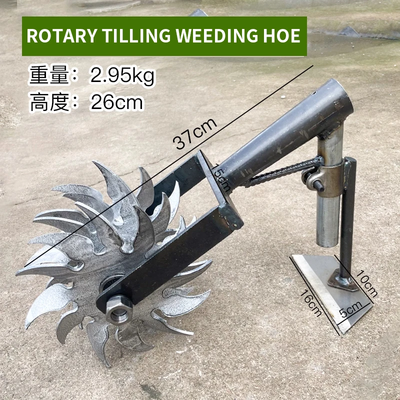 Nowe Koło Cyklonowe Ręczne Do  – Soil Tilling Cultivator recenzja i cena