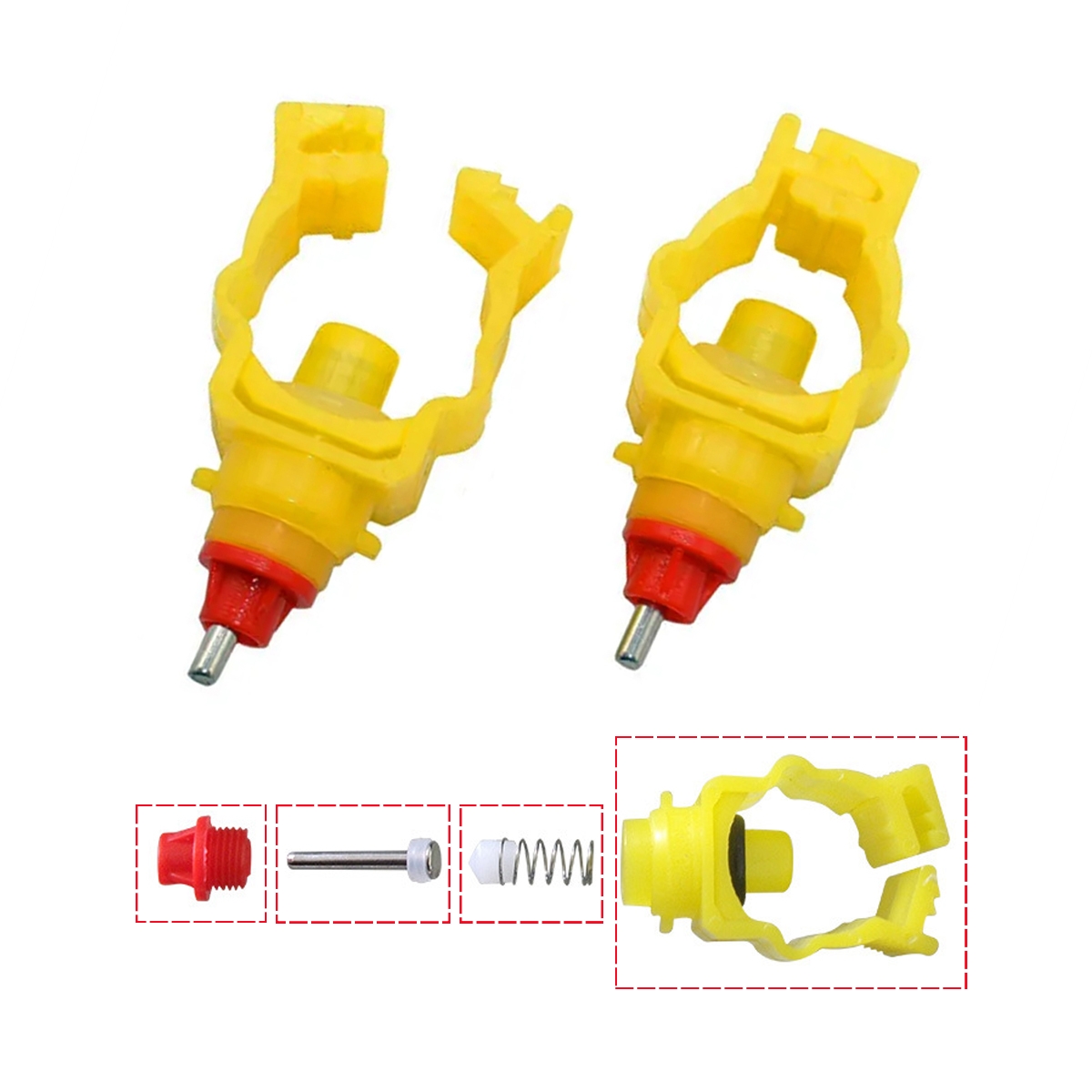 20mm 25mm Zaciskowy smoczek do – Chicken Nipple Drinker recenzja i cena