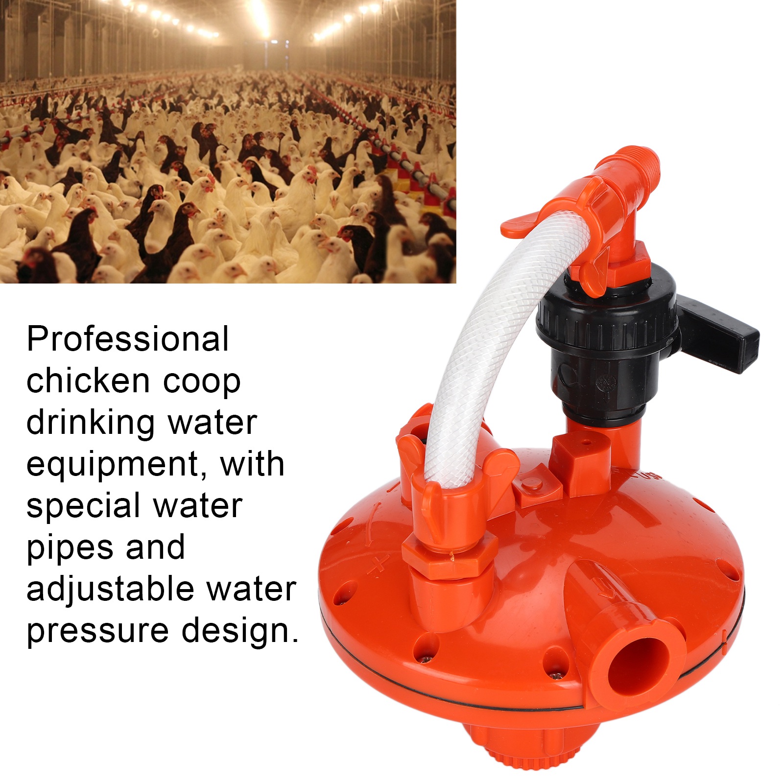 Regulator ciśnienia wody w gos – Chicken Nipple Drinker recenzja i cena